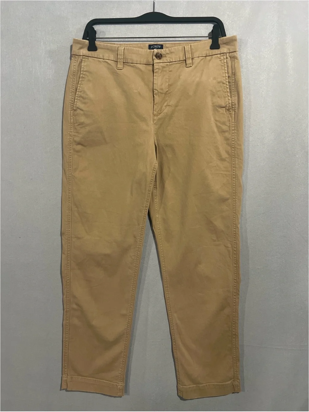 J.Crew Pant Women's 8 Tan Beige High-Rise Girlfriend Chino AD156